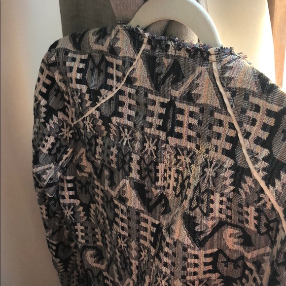 Hei Hei Pattern Zip Blazer / Jacket Anthro - Picture 6 of 9